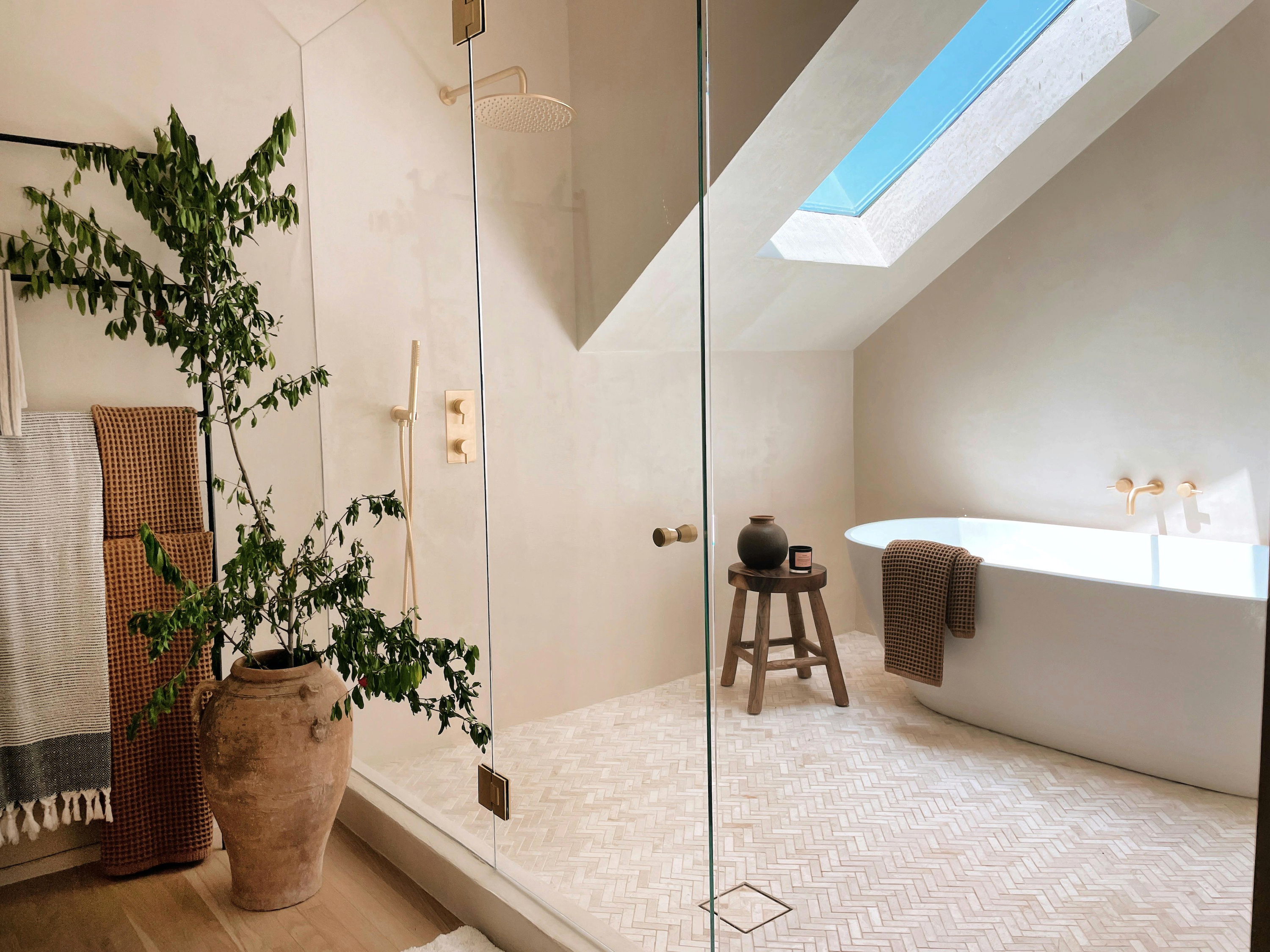 Minimal Mediterranean Japandi Inspired Light Filled Home