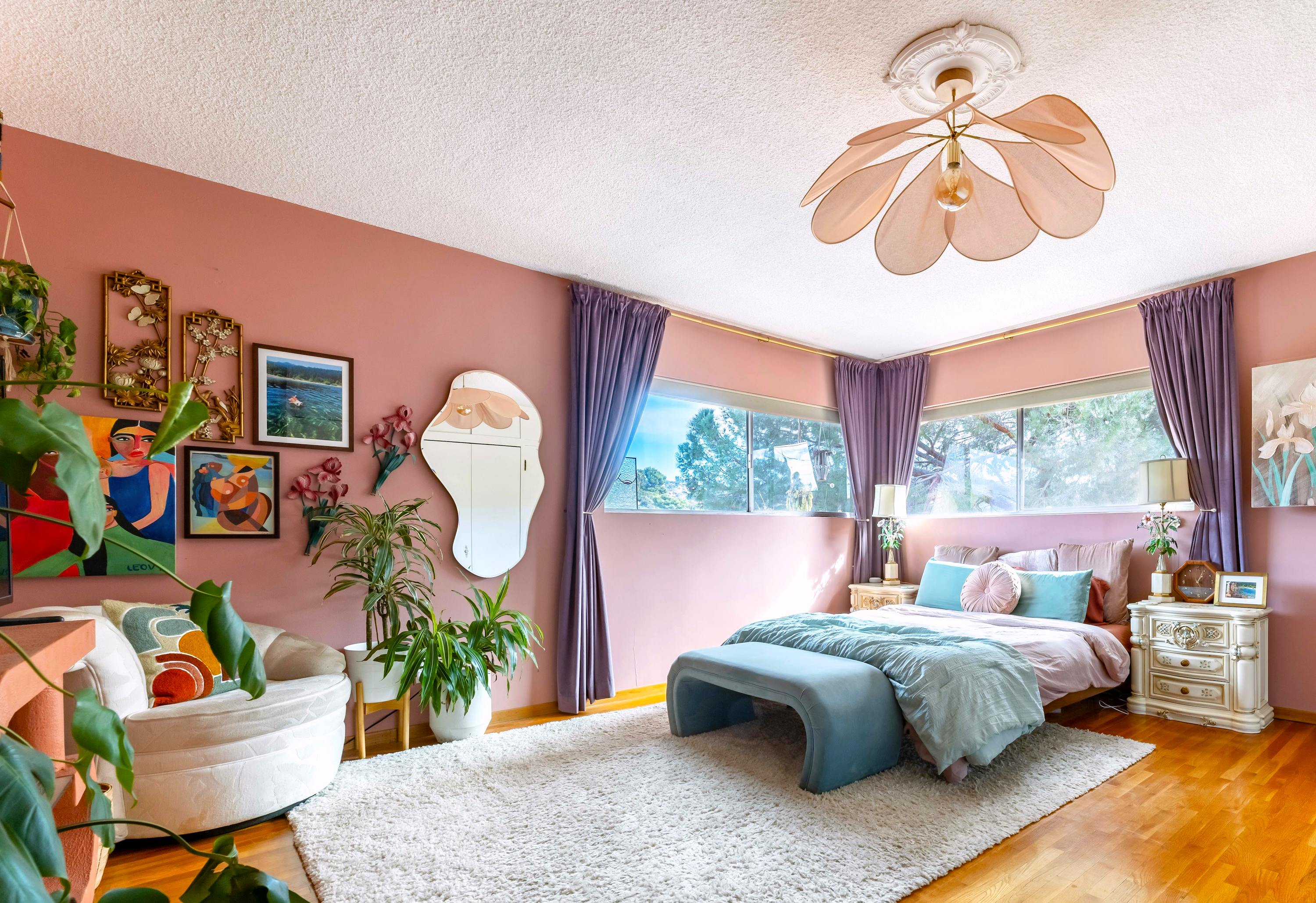 Colorful Retro Maximal House In The Hills