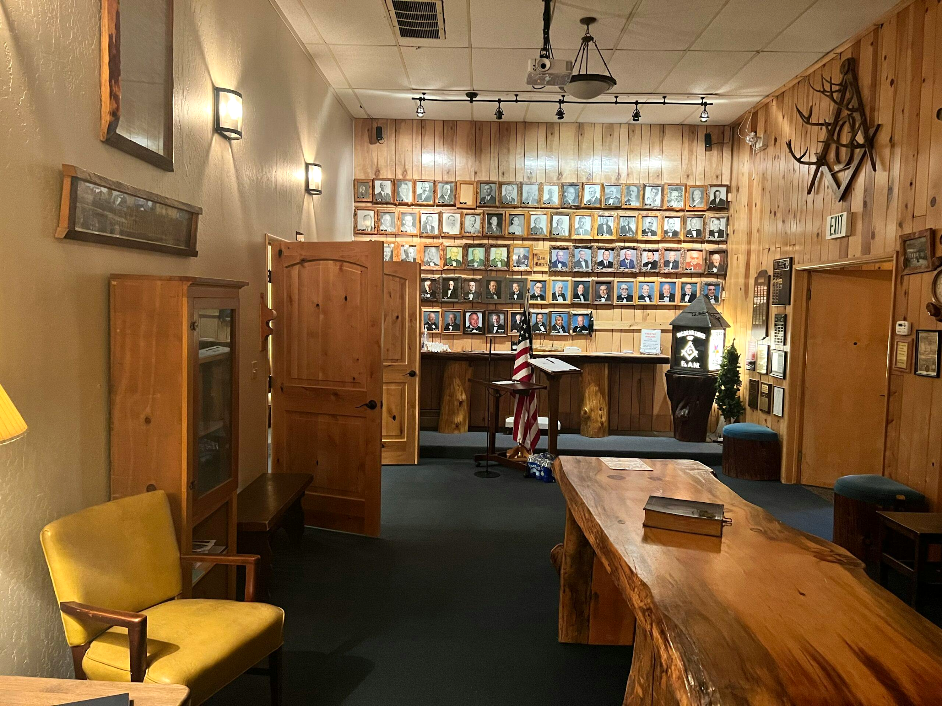 Historic Masonic Lodge with Banquet Hall and Kitchen