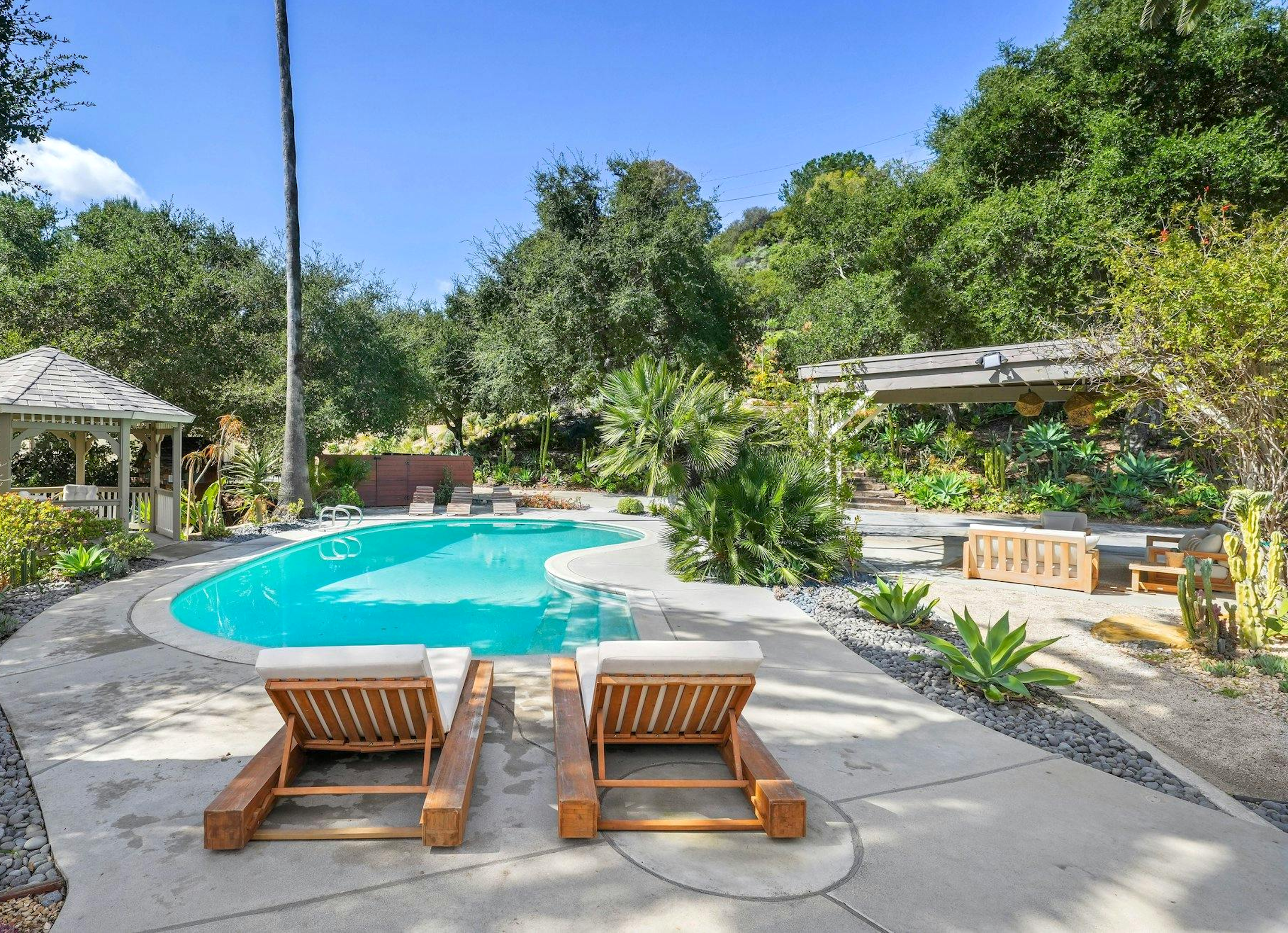 Cinematic Mountaintop Estate Calabasas Pool, Views & Gardens