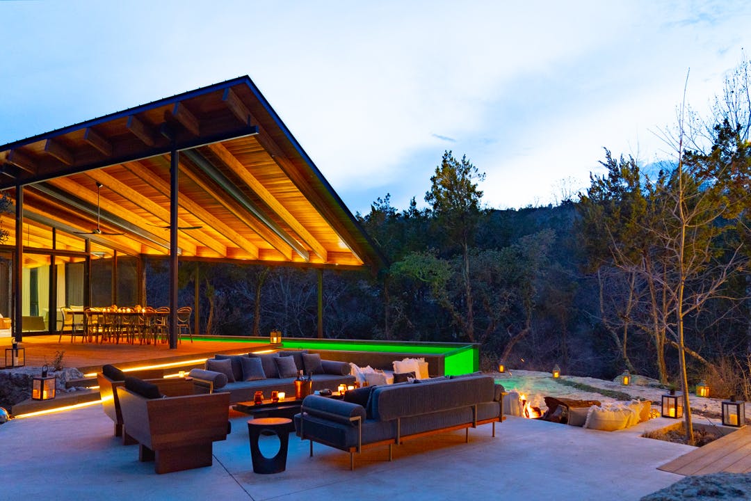 Architectural Masterpiece Set Inside Texas Nature