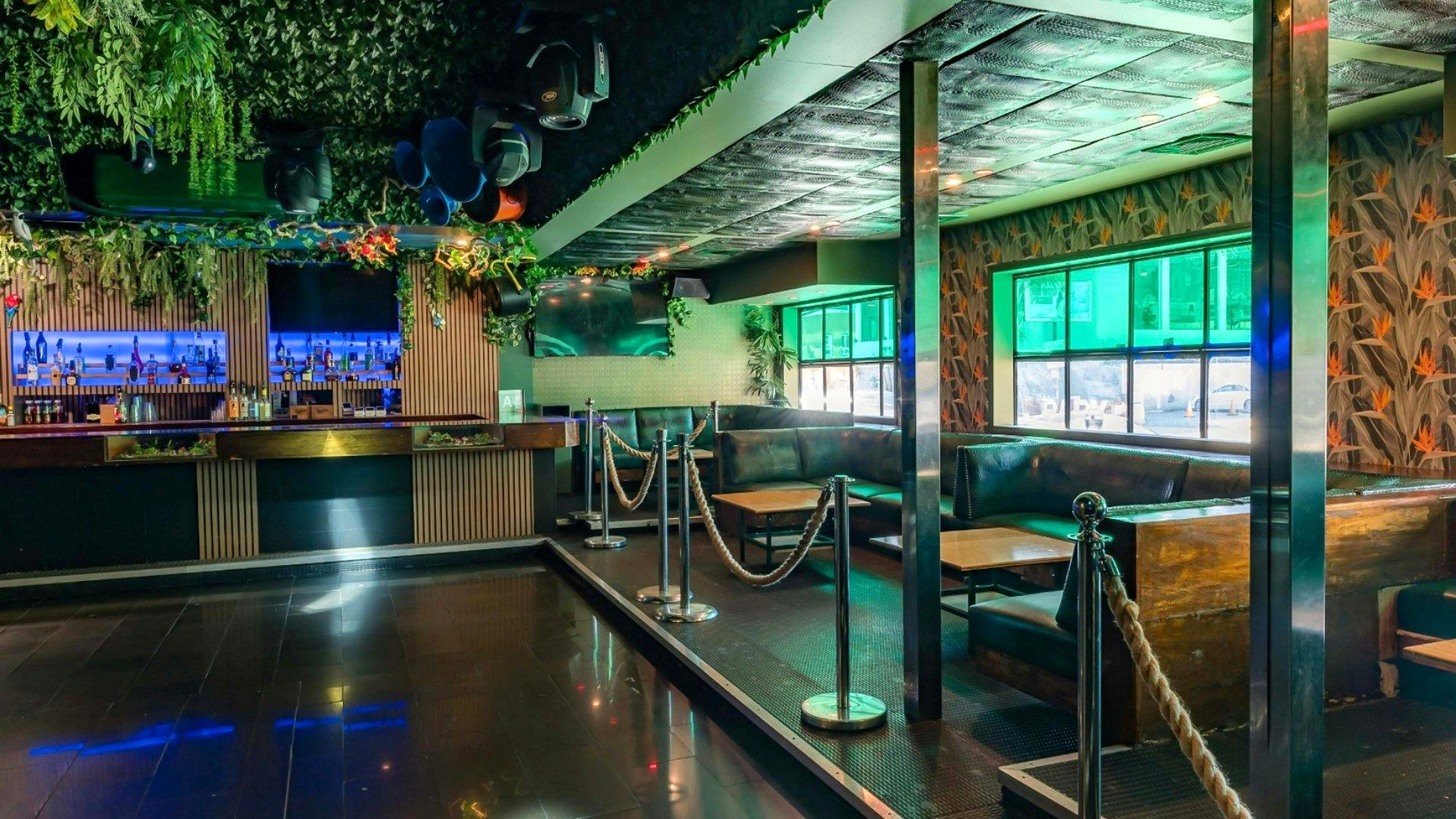 Vibrant Open Night Club with Large Outdoor Area