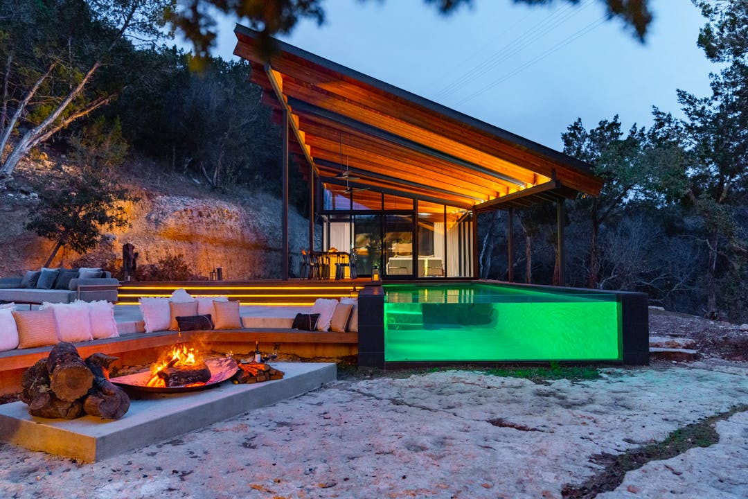 Architectural Masterpiece Set Inside Texas Nature