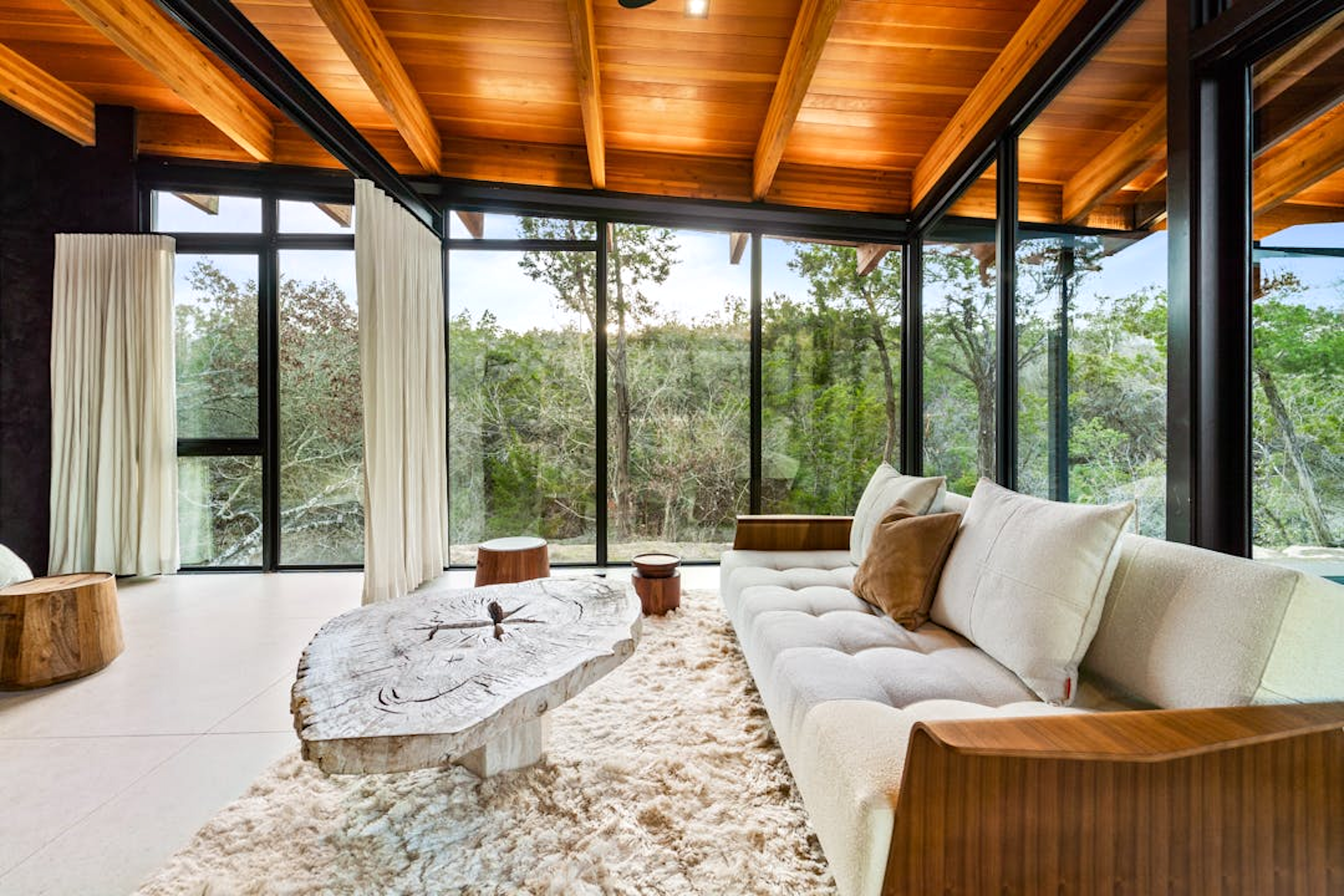 Architectural Masterpiece Set Inside Texas Nature