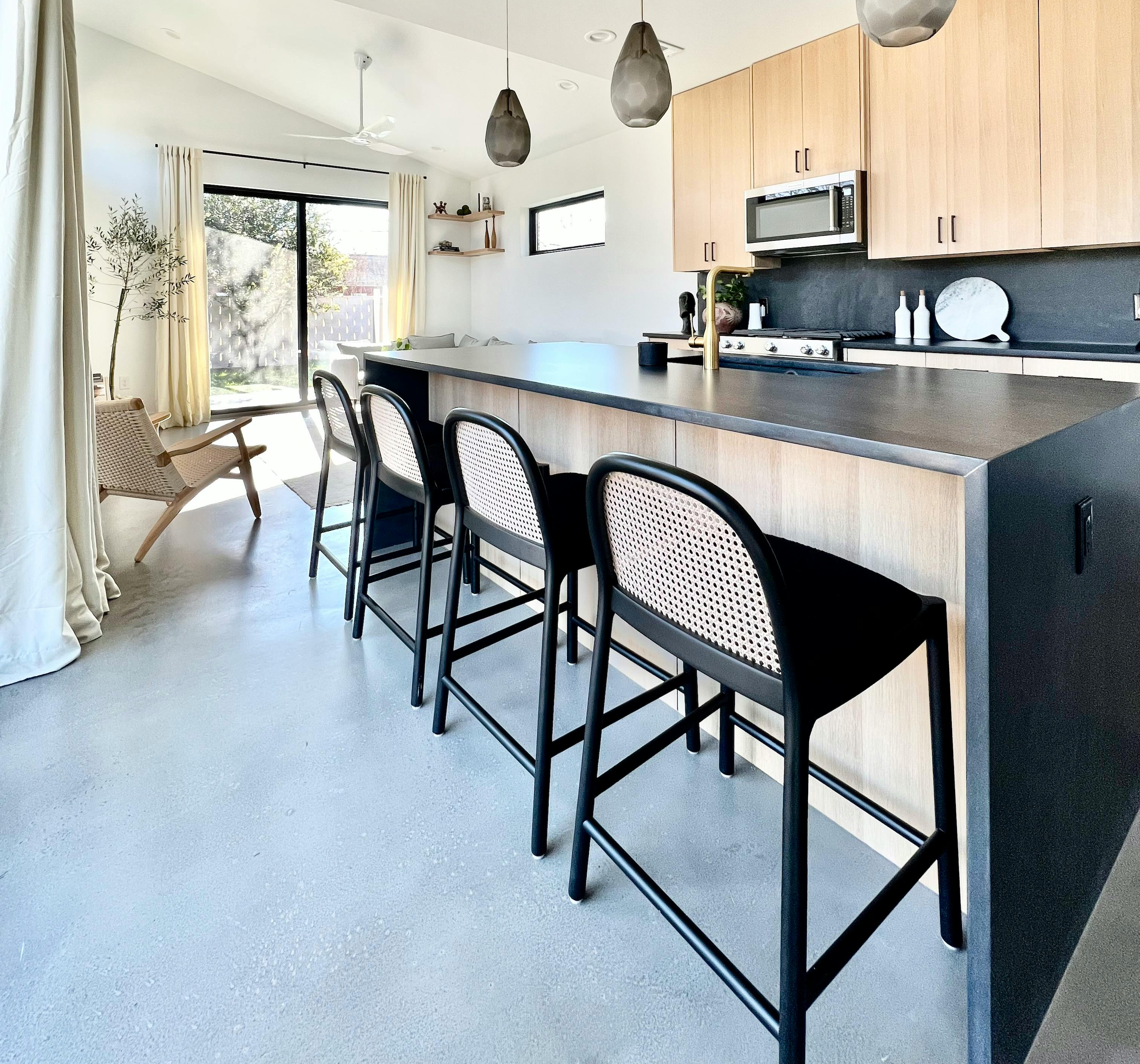 Bright and modern design driven home + great yard