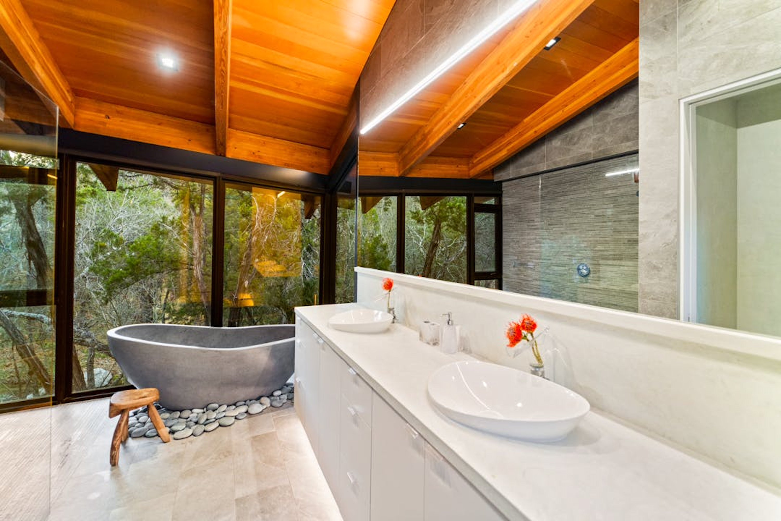 Architectural Masterpiece Set Inside Texas Nature