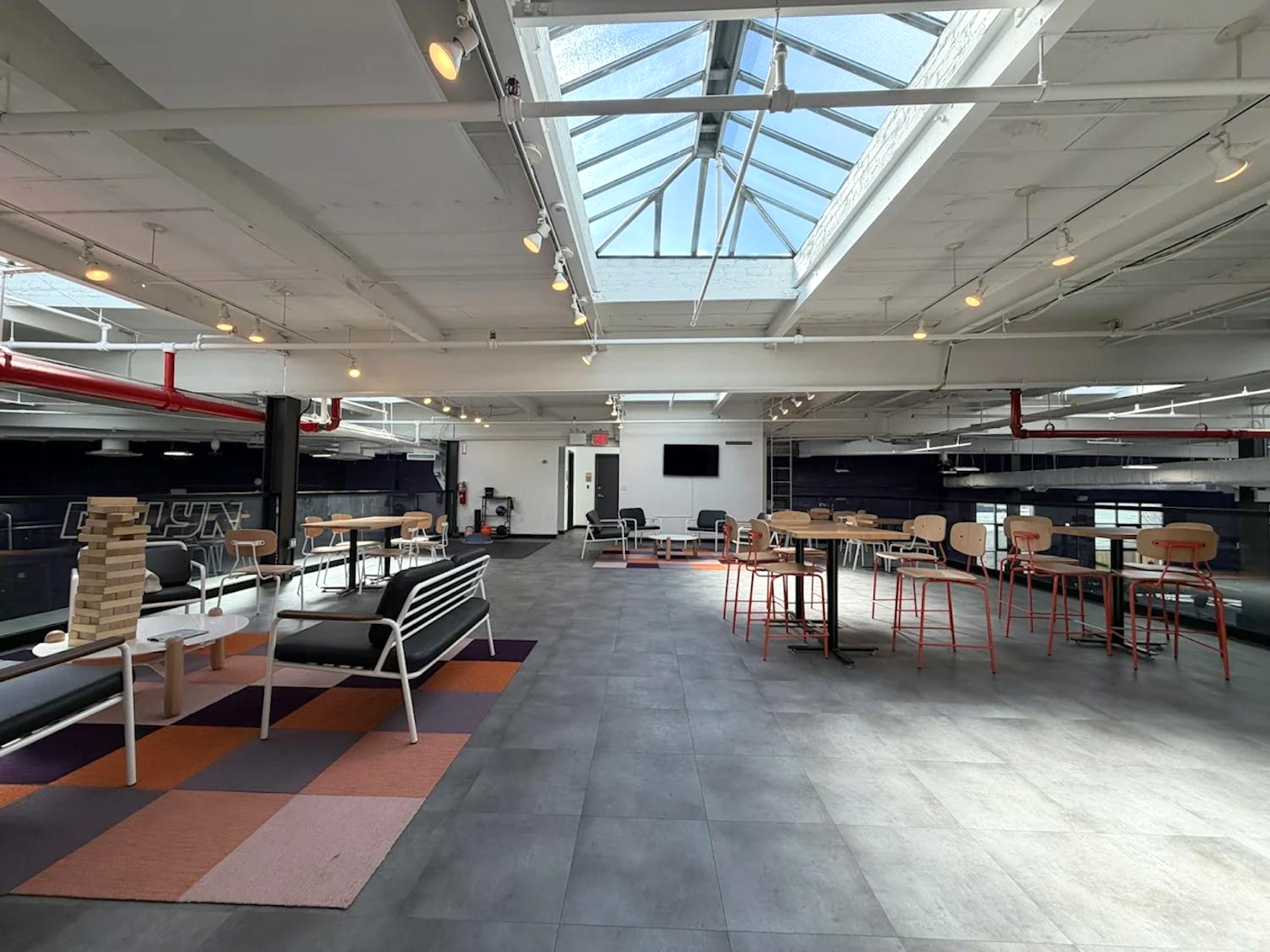 Iconic Pickleball Club w/ Open Floor, Skylights, and Bar