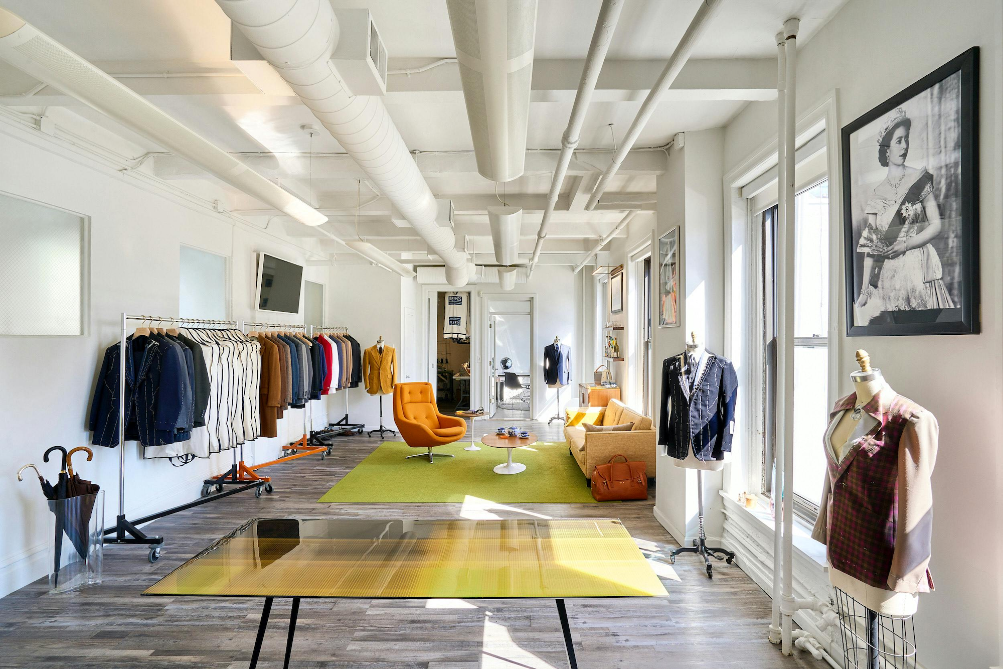 Tailoring Showroom - Reeves Bespoke NYC