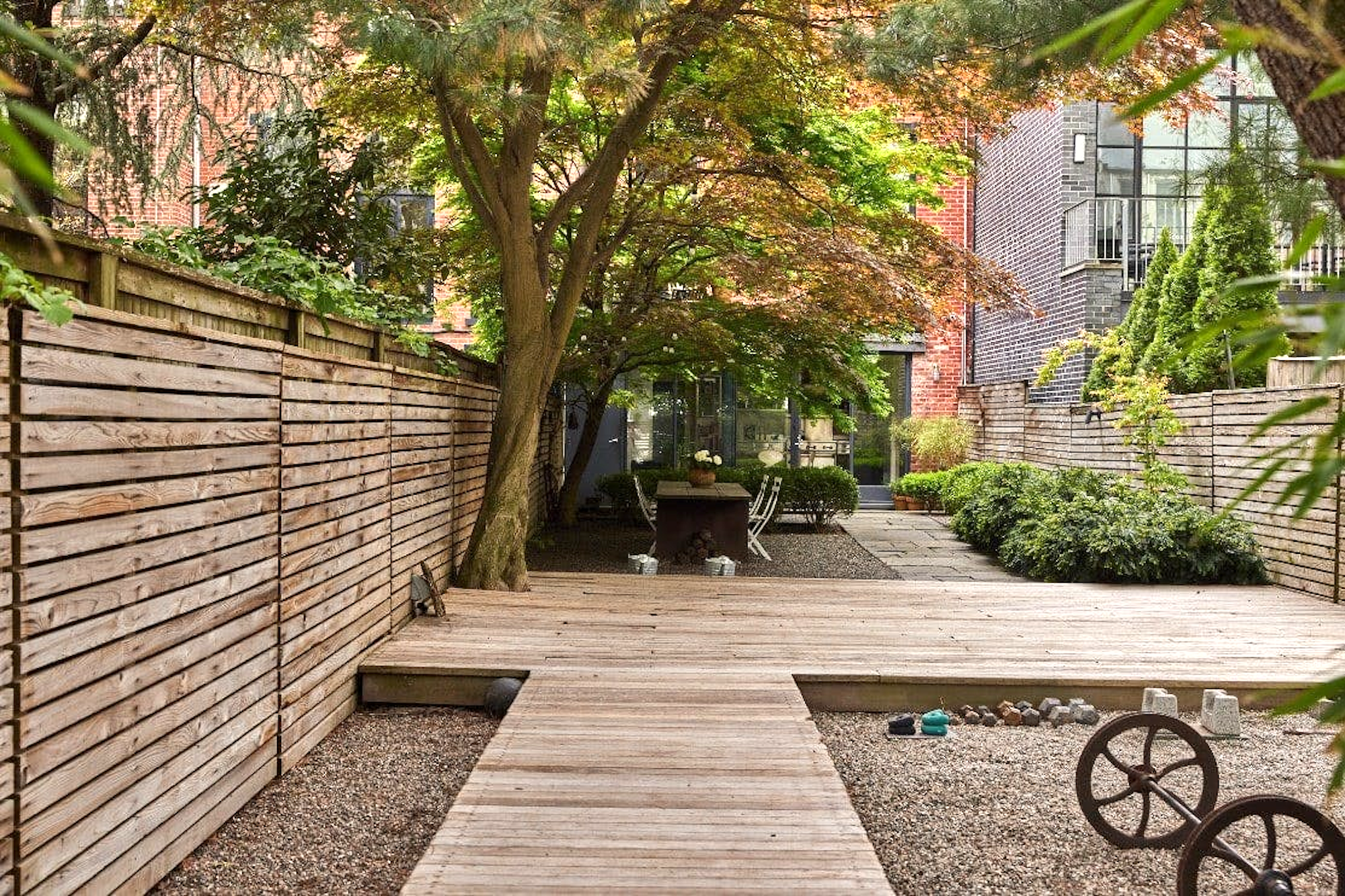 Sun-filled Brownstone with Custom Furnishings & Outdoor Space
