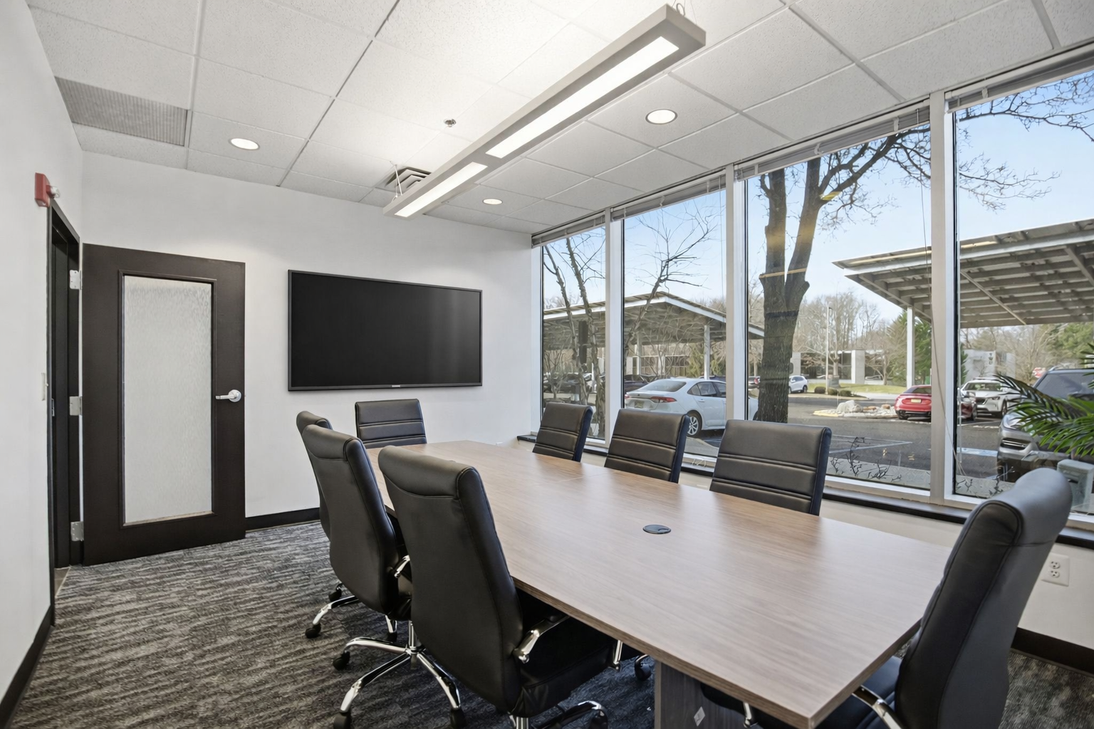 Modern Meeting Room in a Coworking Space