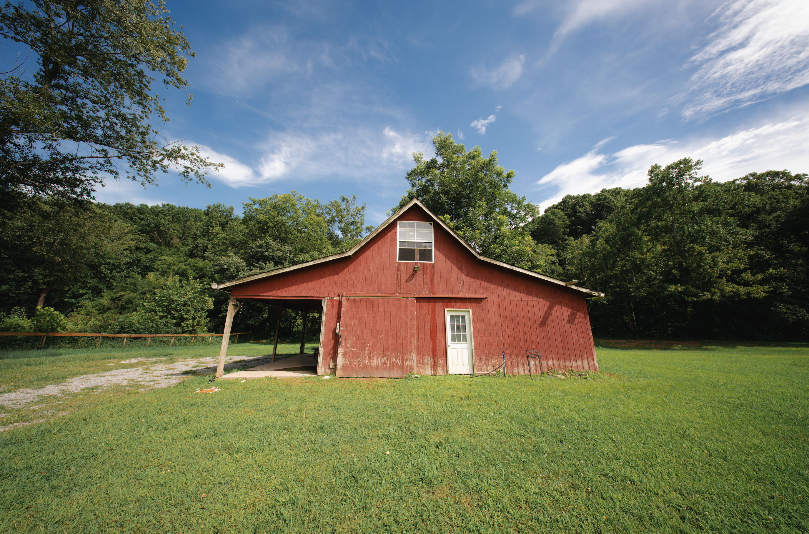 Empty Barn on a Farm