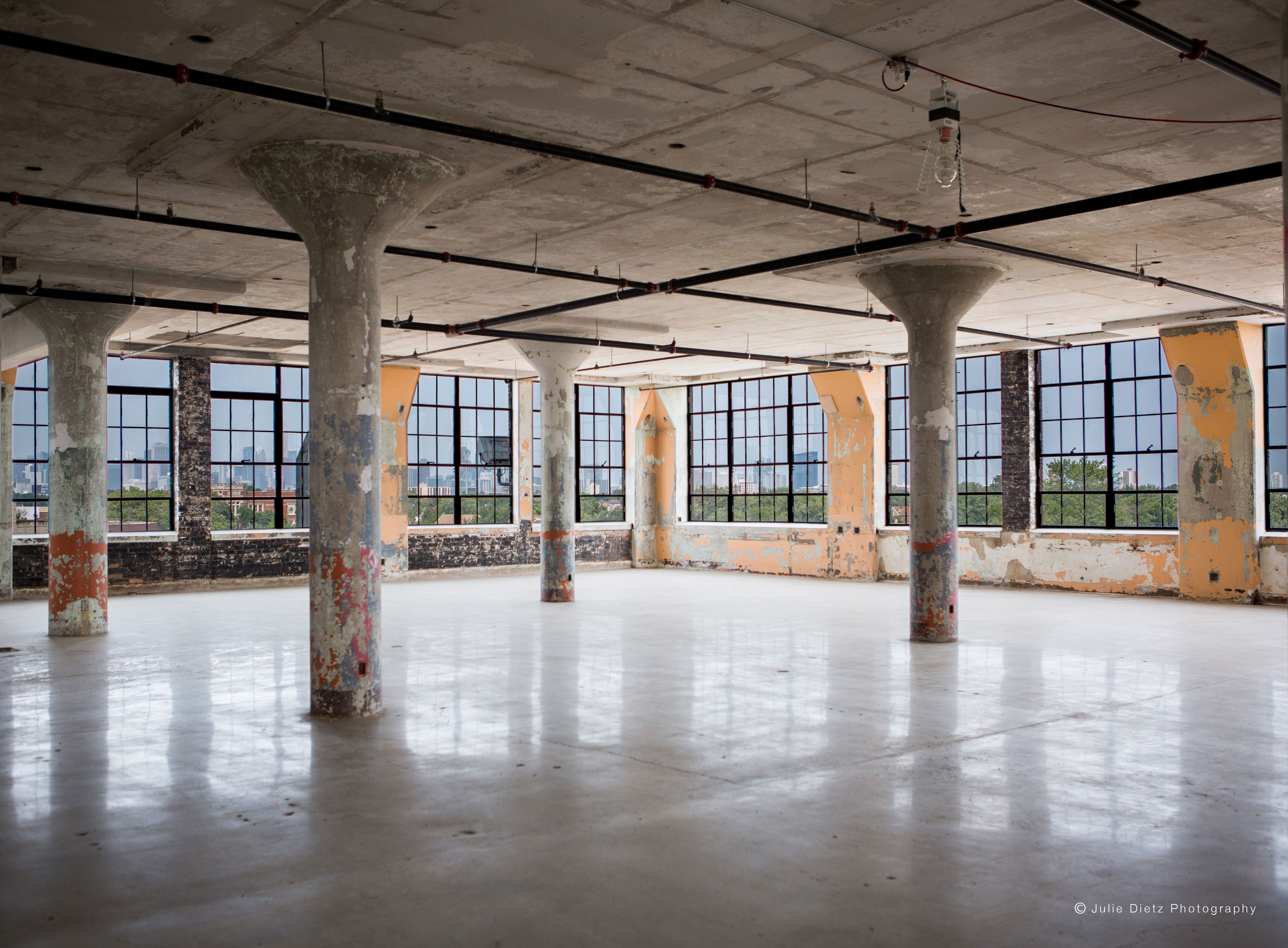 Industrial Art Gallery in Landmark Bridgeport Venue