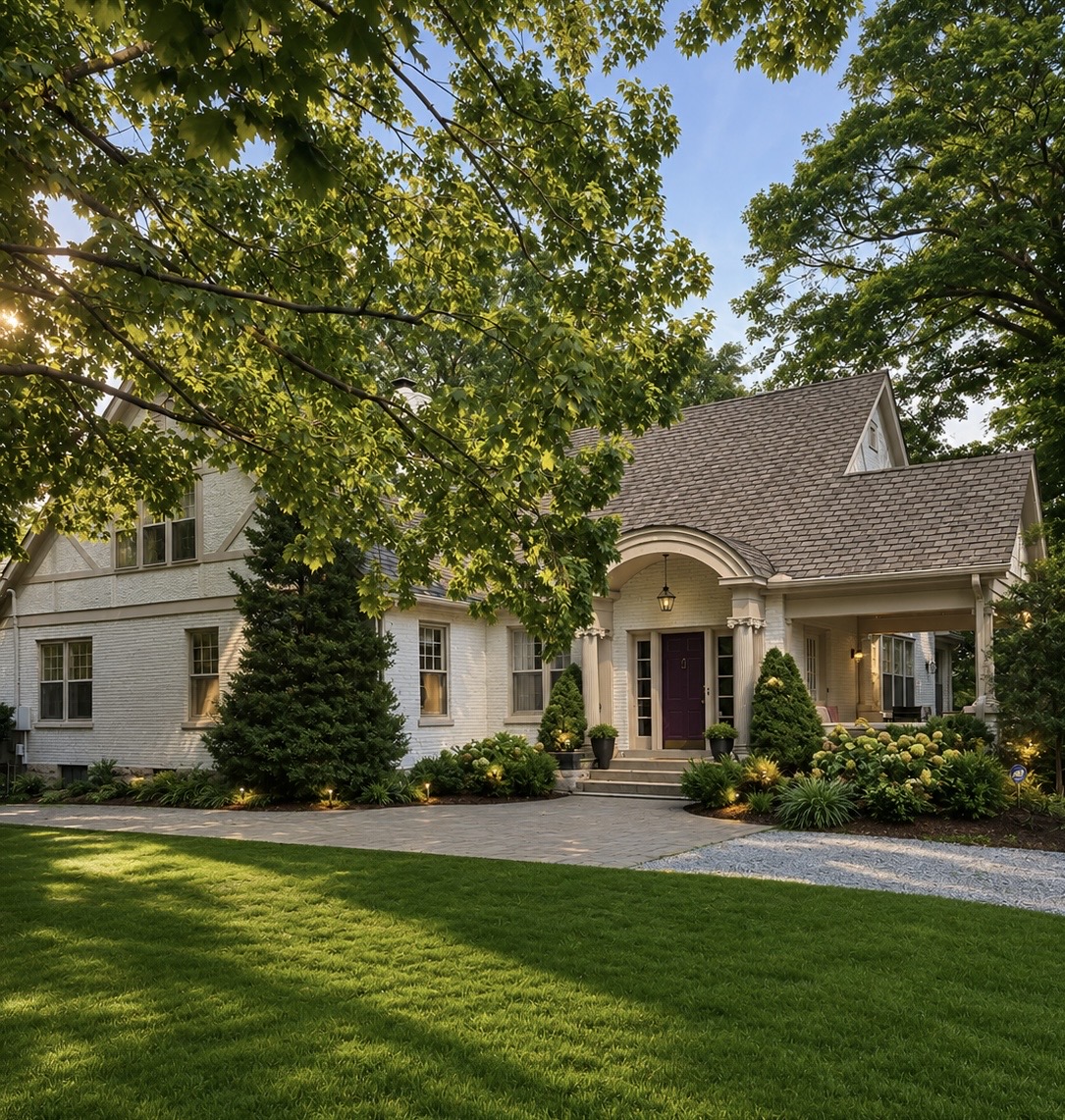 East Nashville Tudor on 1+ Acre