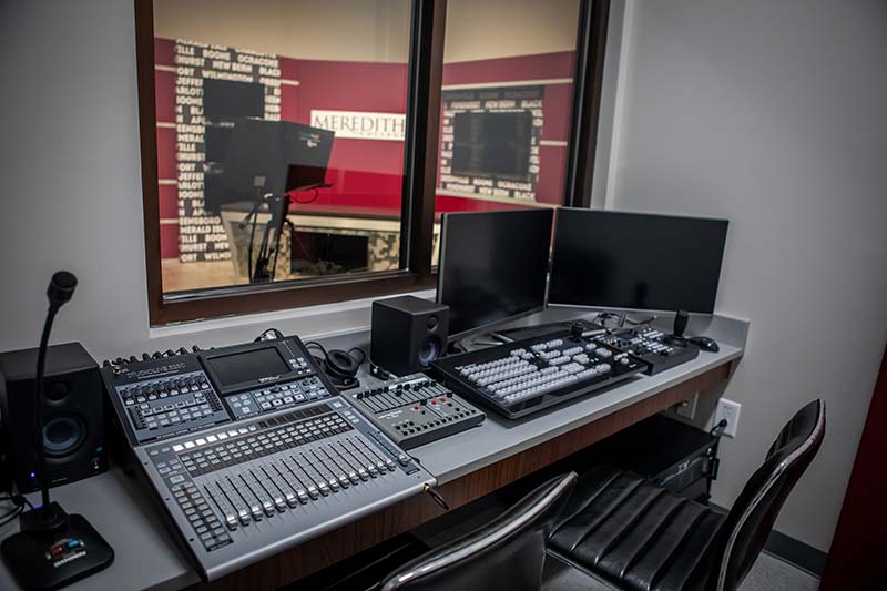 CHESS Recording Studio at Meredith College