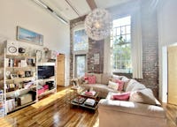 Charming Exposed Brick Loft with Natural Light