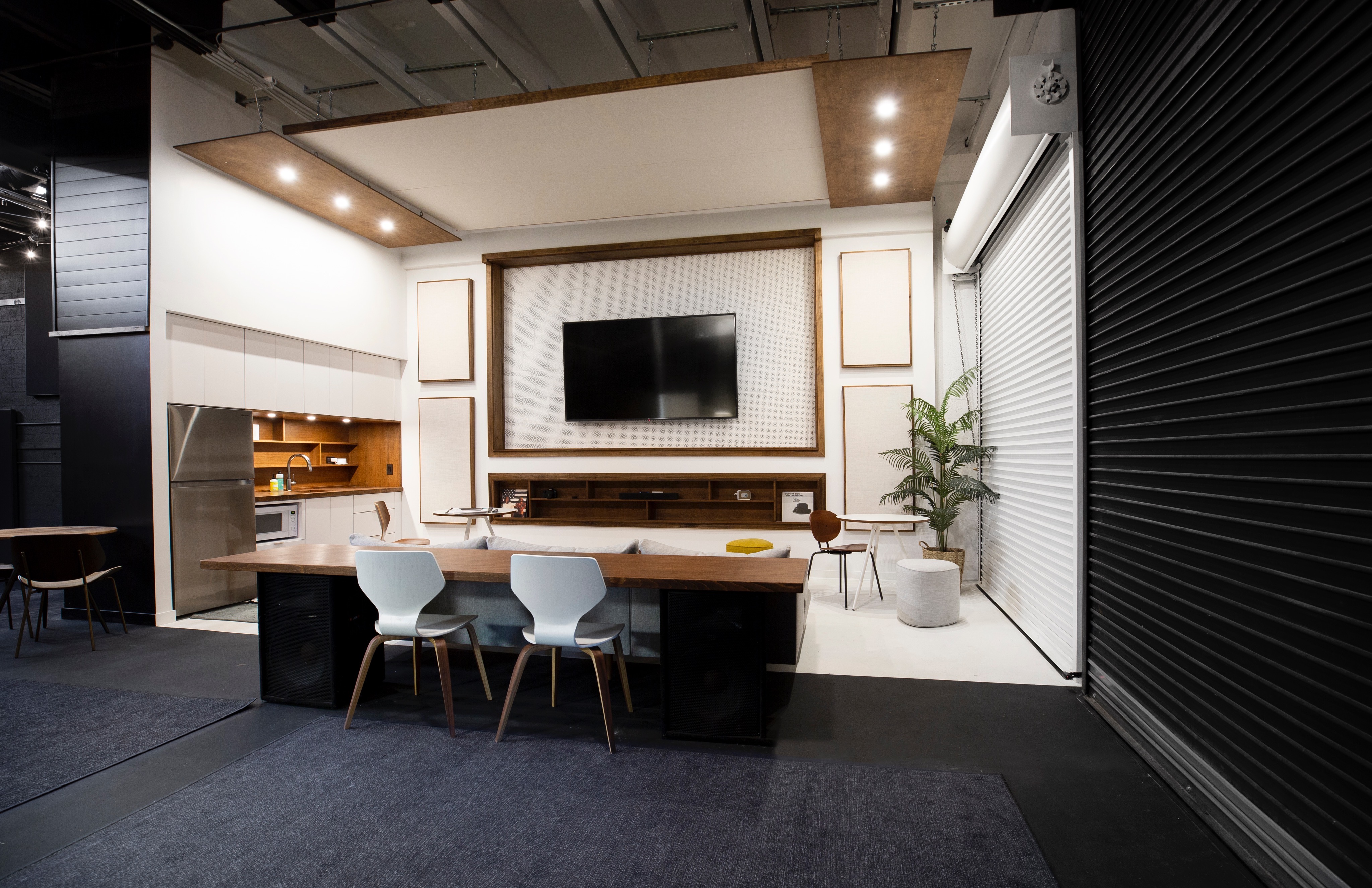 Modern Black Box Studio in East Nashville