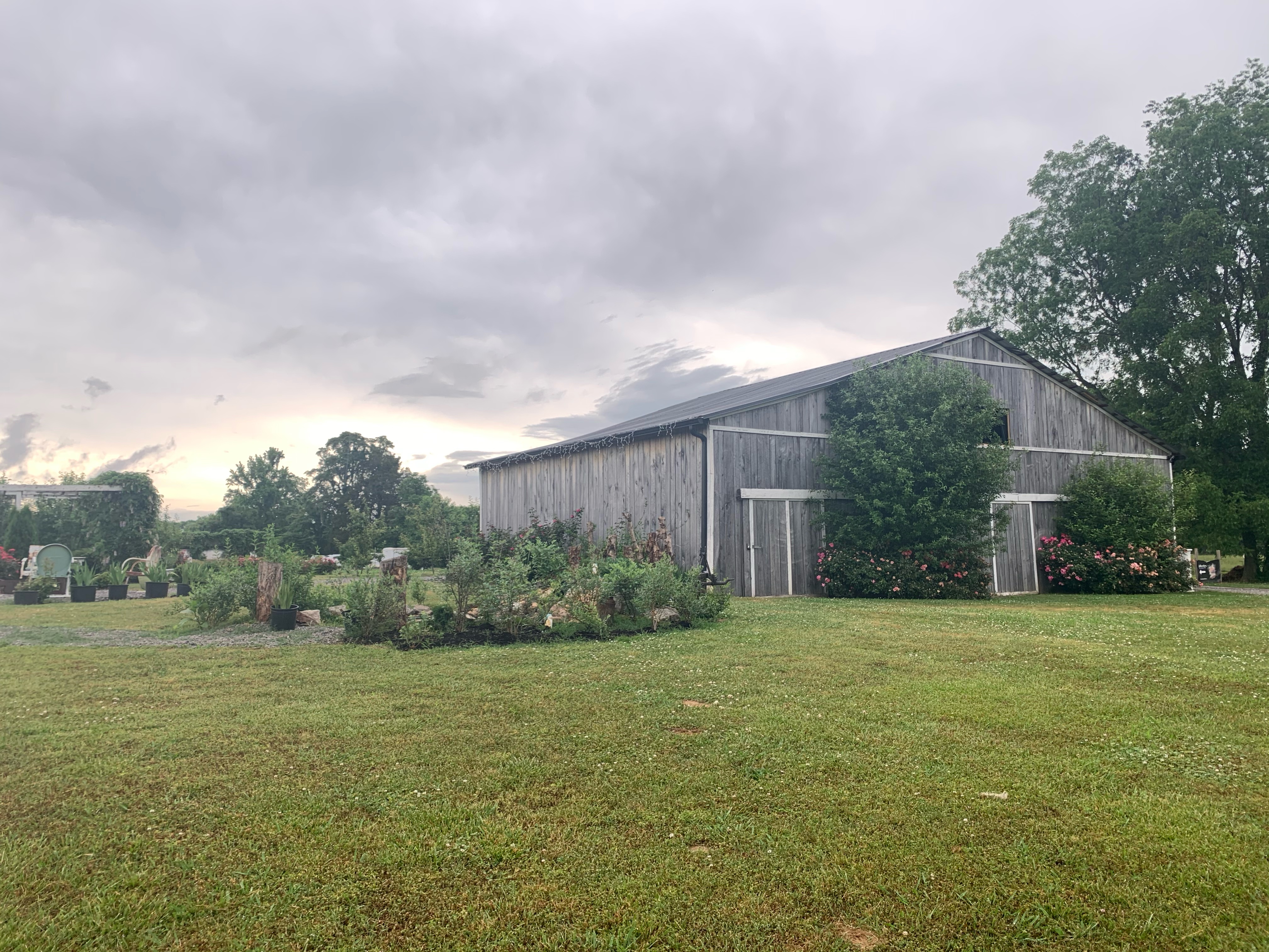 Perry Family Farm & Garden with walking path a 100 year old Barn