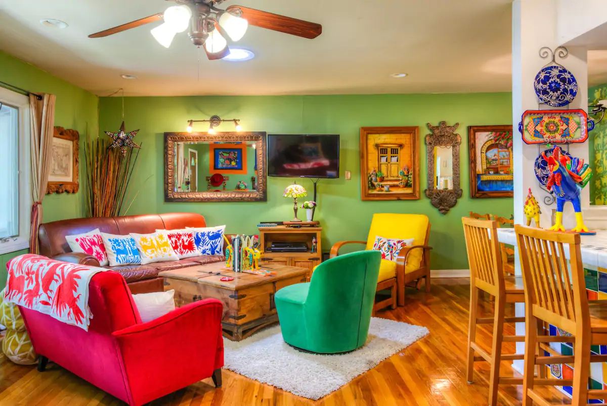 Unique Colorful Bungalow