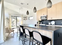 Bright and modern design driven home + great yard