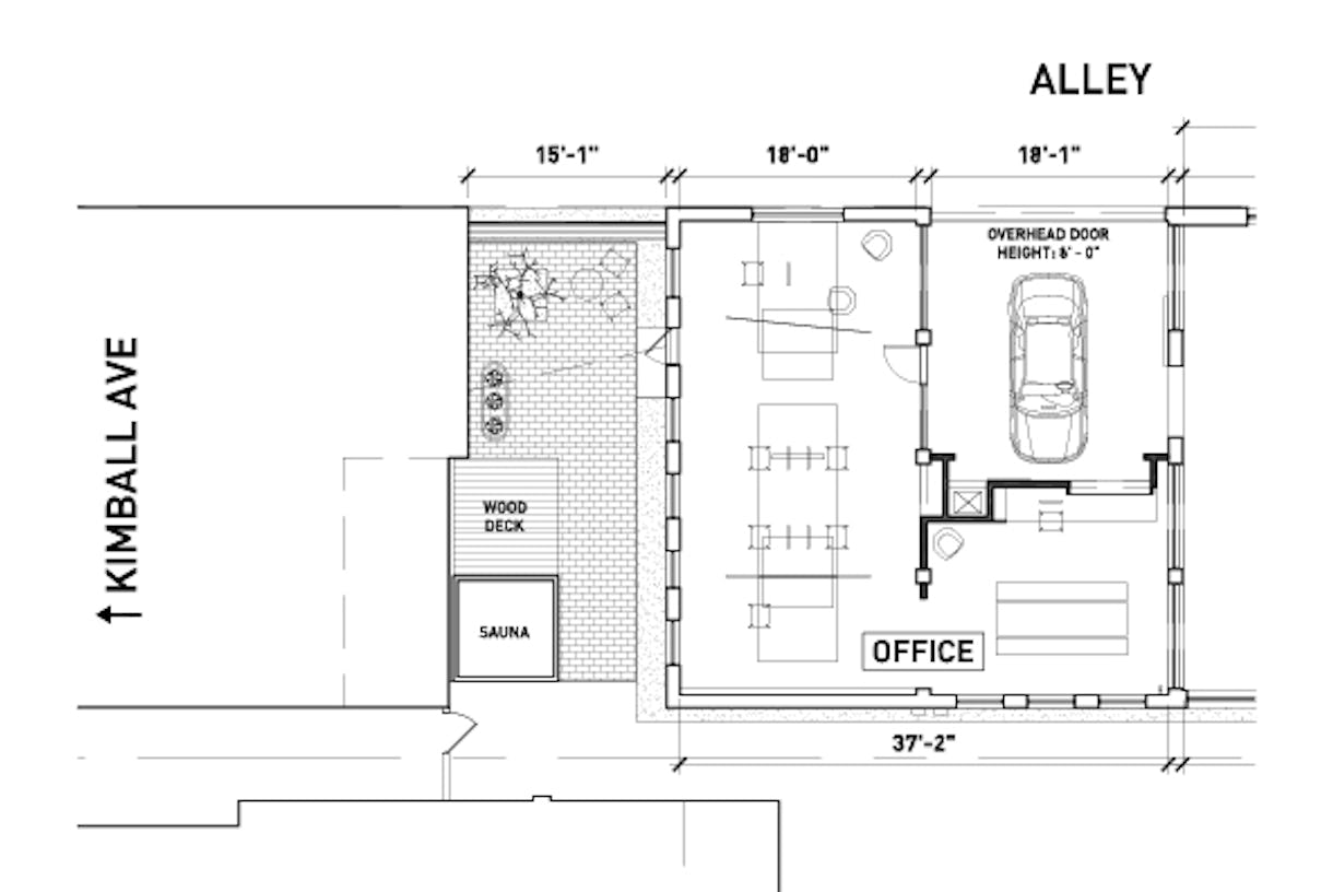 Large Logan Square Open Floorplan Office Space 