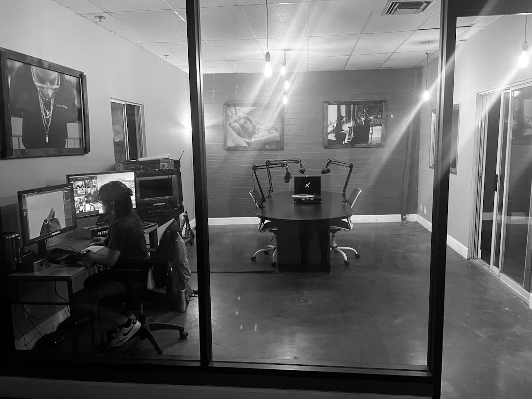 Podcast Recording Studio Space
