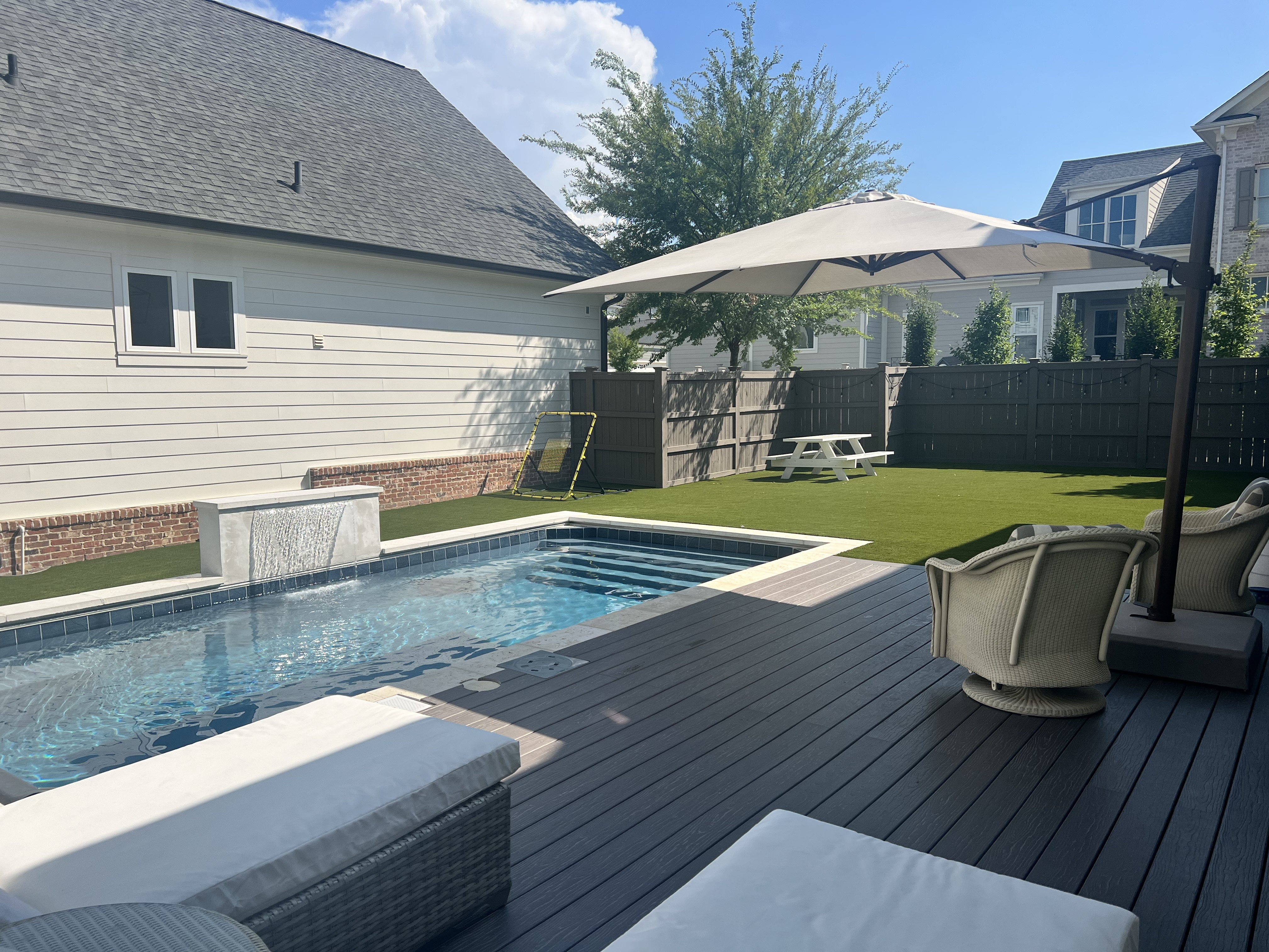 Modern Farmhouse home in suburban neighborhood