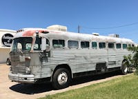 The Silver Bullet 1952 Greyhound Bus