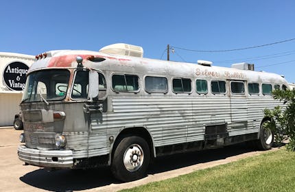 The Silver Bullet 1952 Greyhound Bus