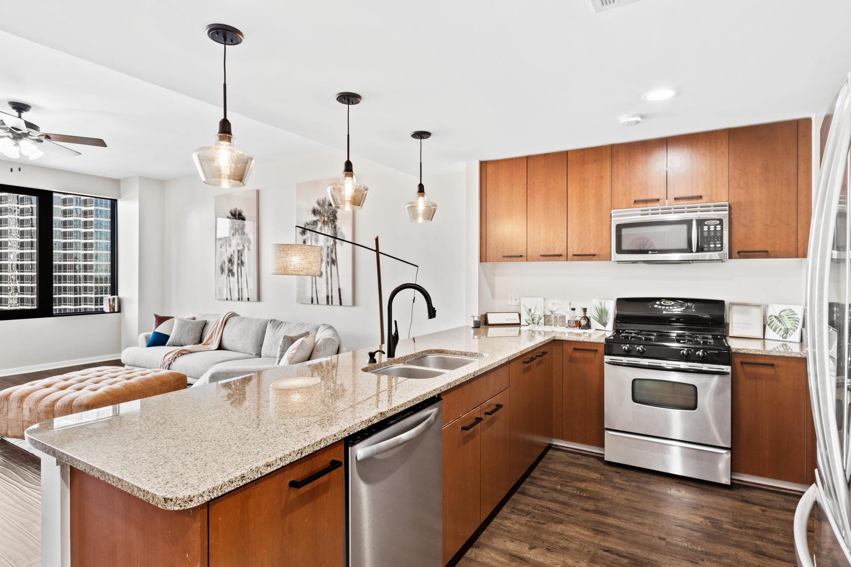 Downtown Dallas High Rise Condo with City View