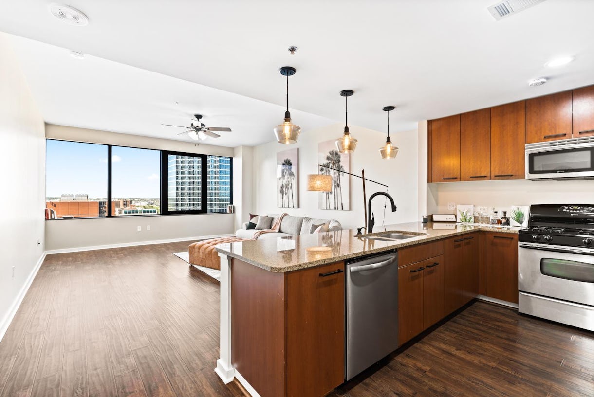 Downtown Dallas High Rise Condo with City View