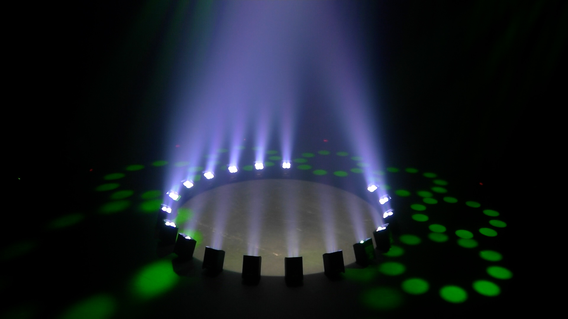 Black Box Sound Stage Studio with Production Lighting