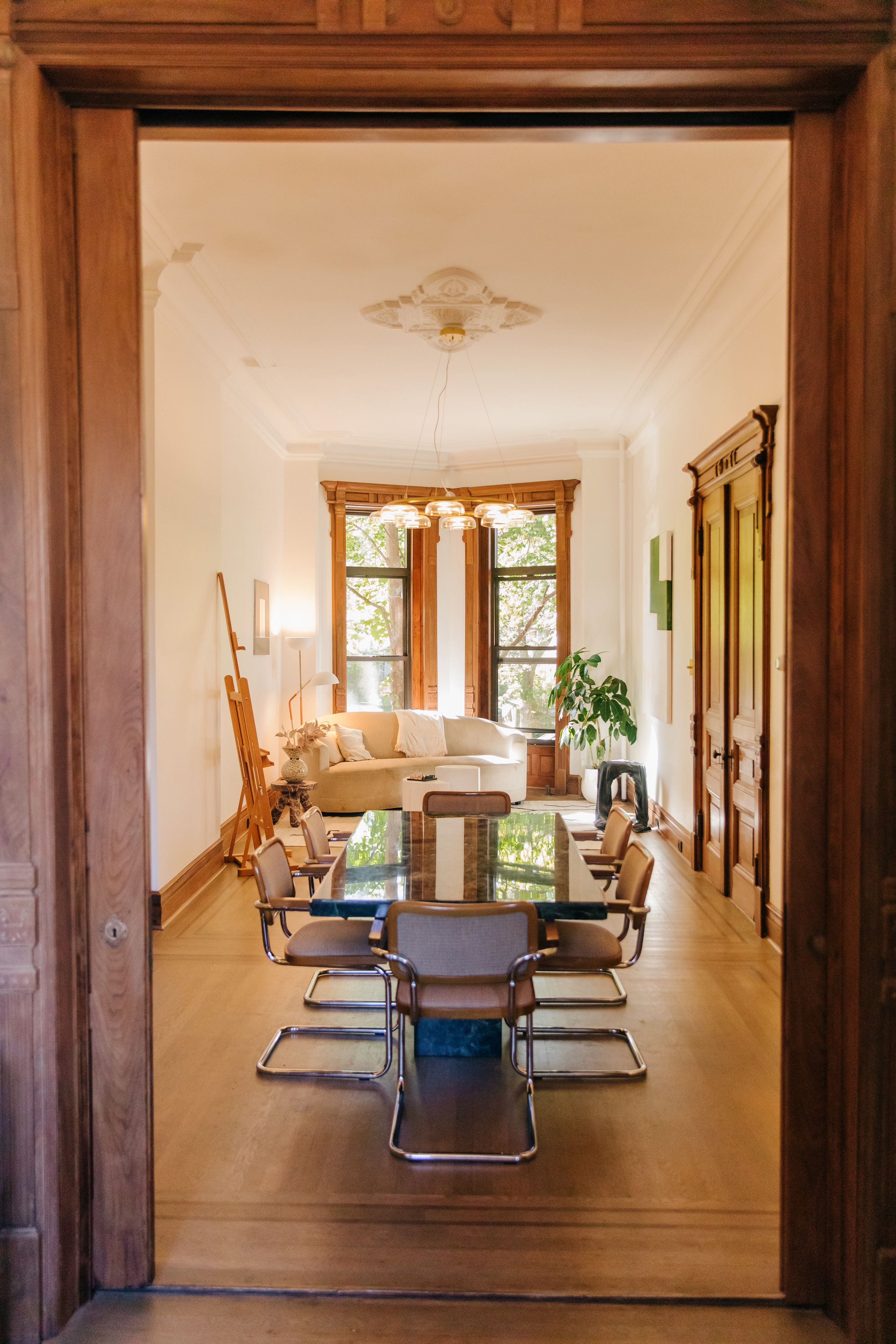 Contemporary & Restored Brooklyn Brownstone