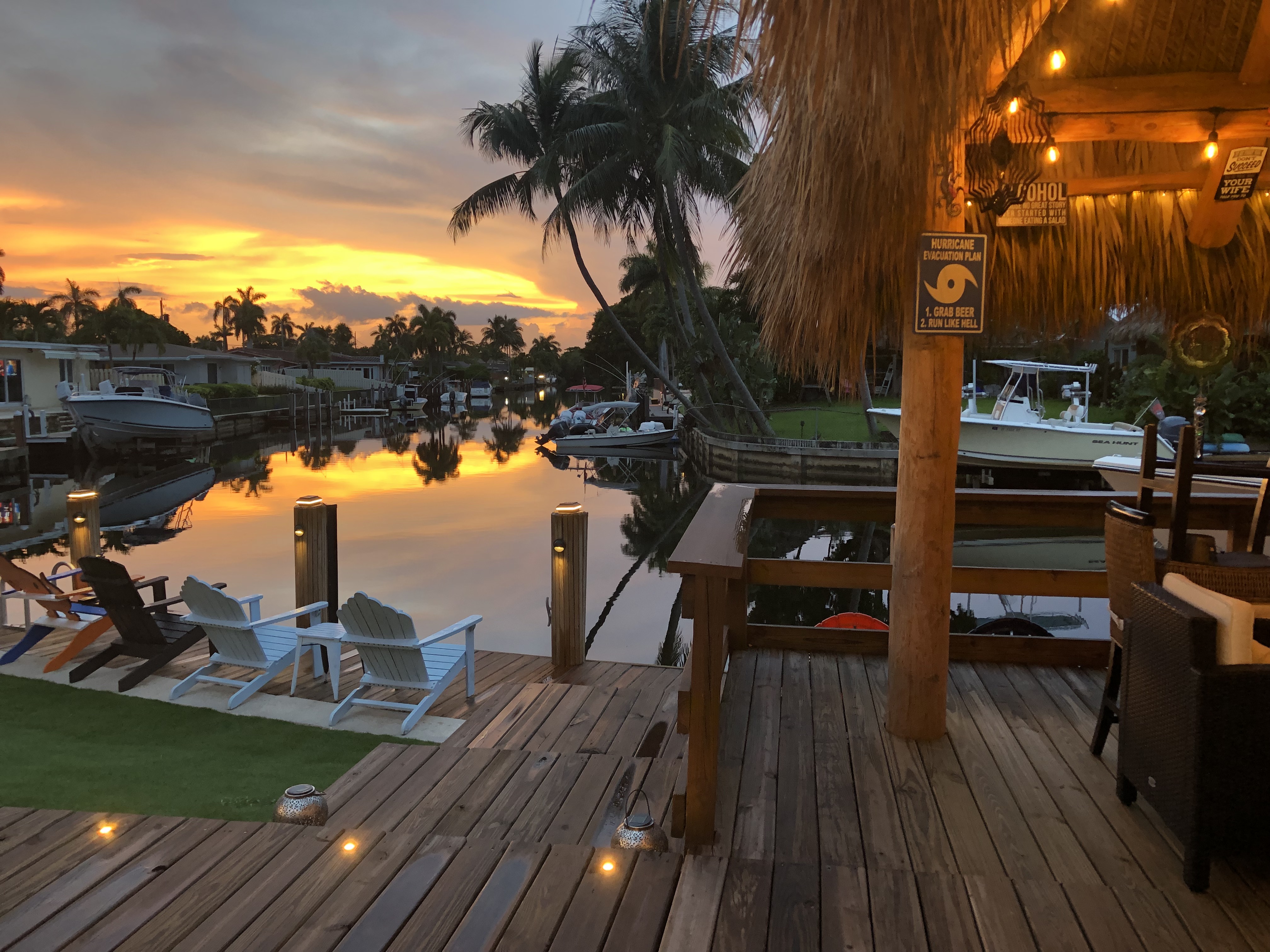 Tiki Sunset Retreat
