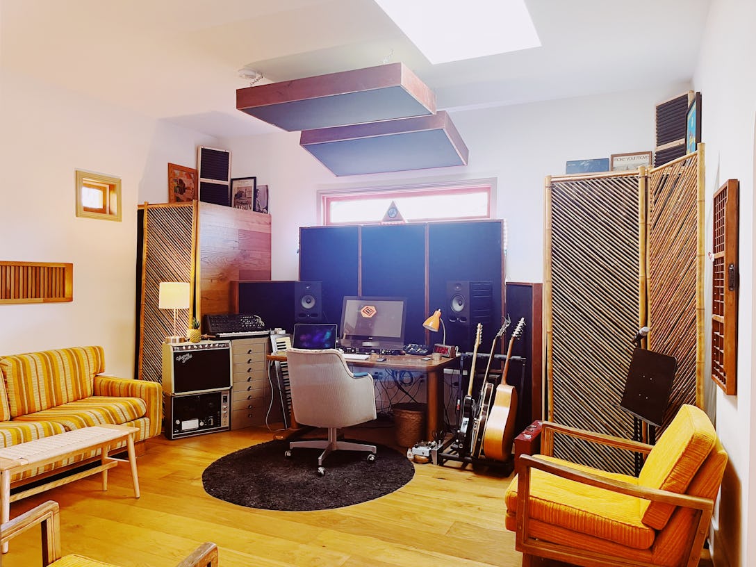 Mid-Century Modern Cottage Ranch & Recording Studio