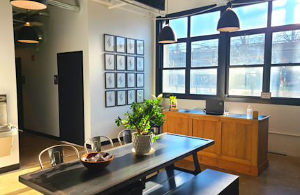 Bright, Airy, Flexible Space with an Industrial Vibe