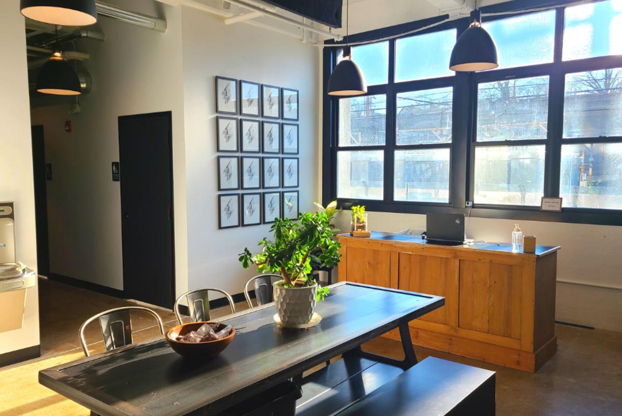 Bright, Airy, Flexible Space with an Industrial Vibe