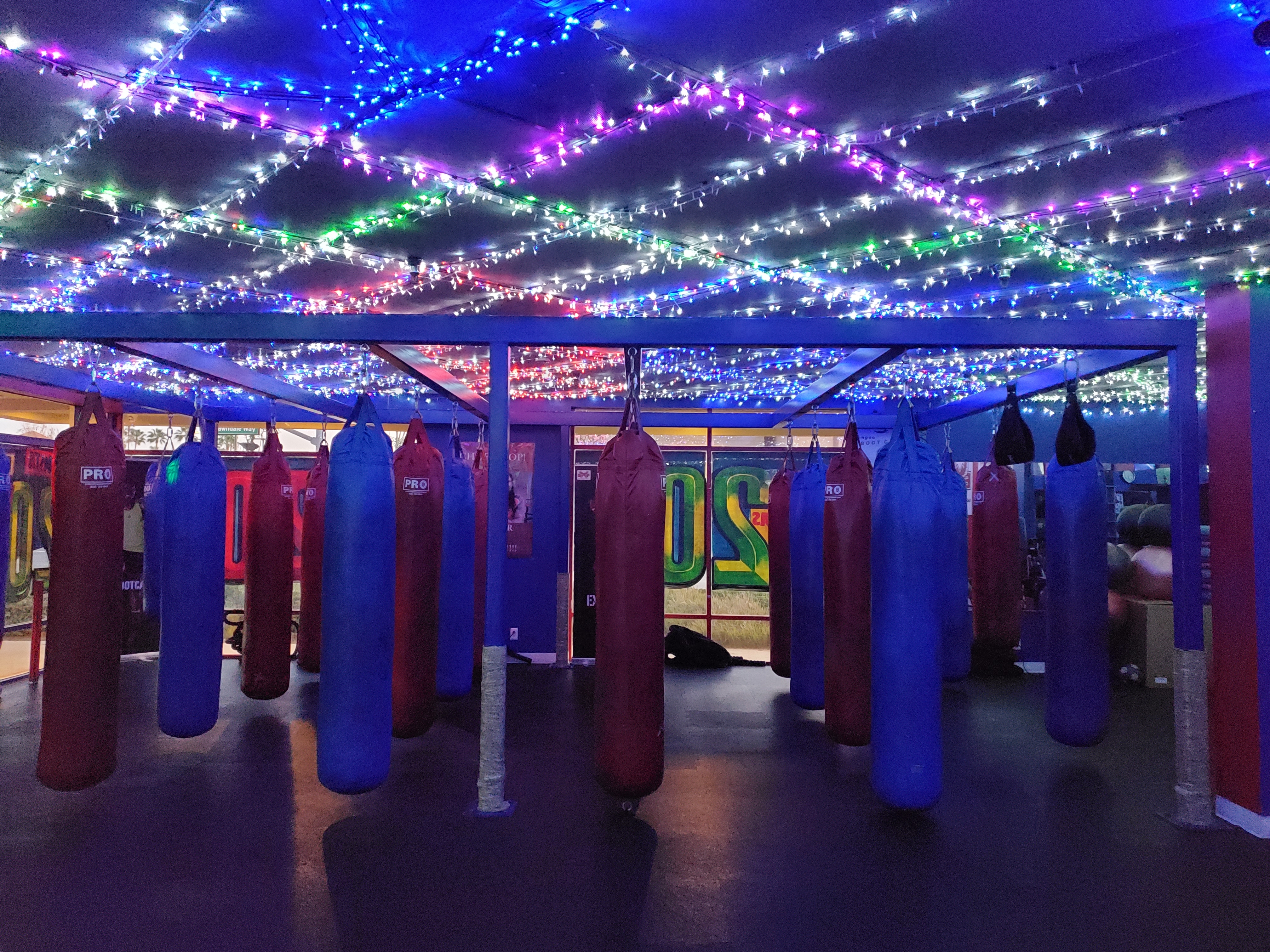 SPACIOUS BOXING GYM and FITNESS STUDIO - A PERFECT LOCATION with boxing bags and lots of equipment