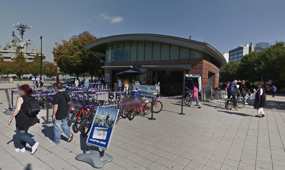 Unique open space next to the Hudson River 