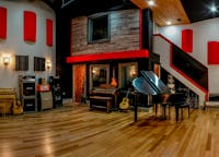 The Record Shop, large tracking room, video studio