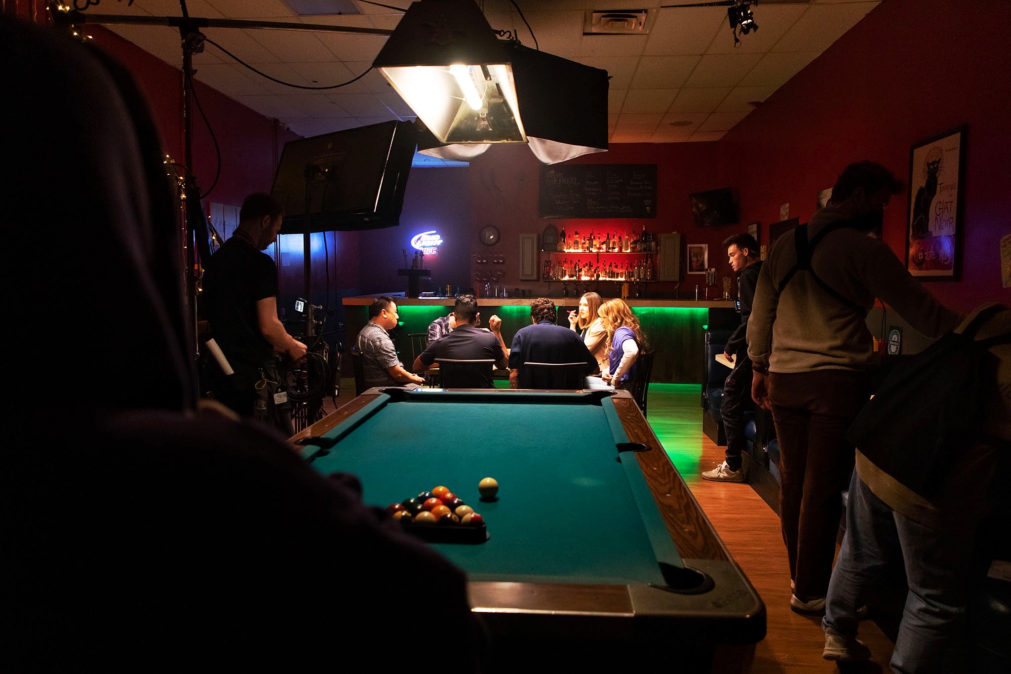 Sports bar set and diner