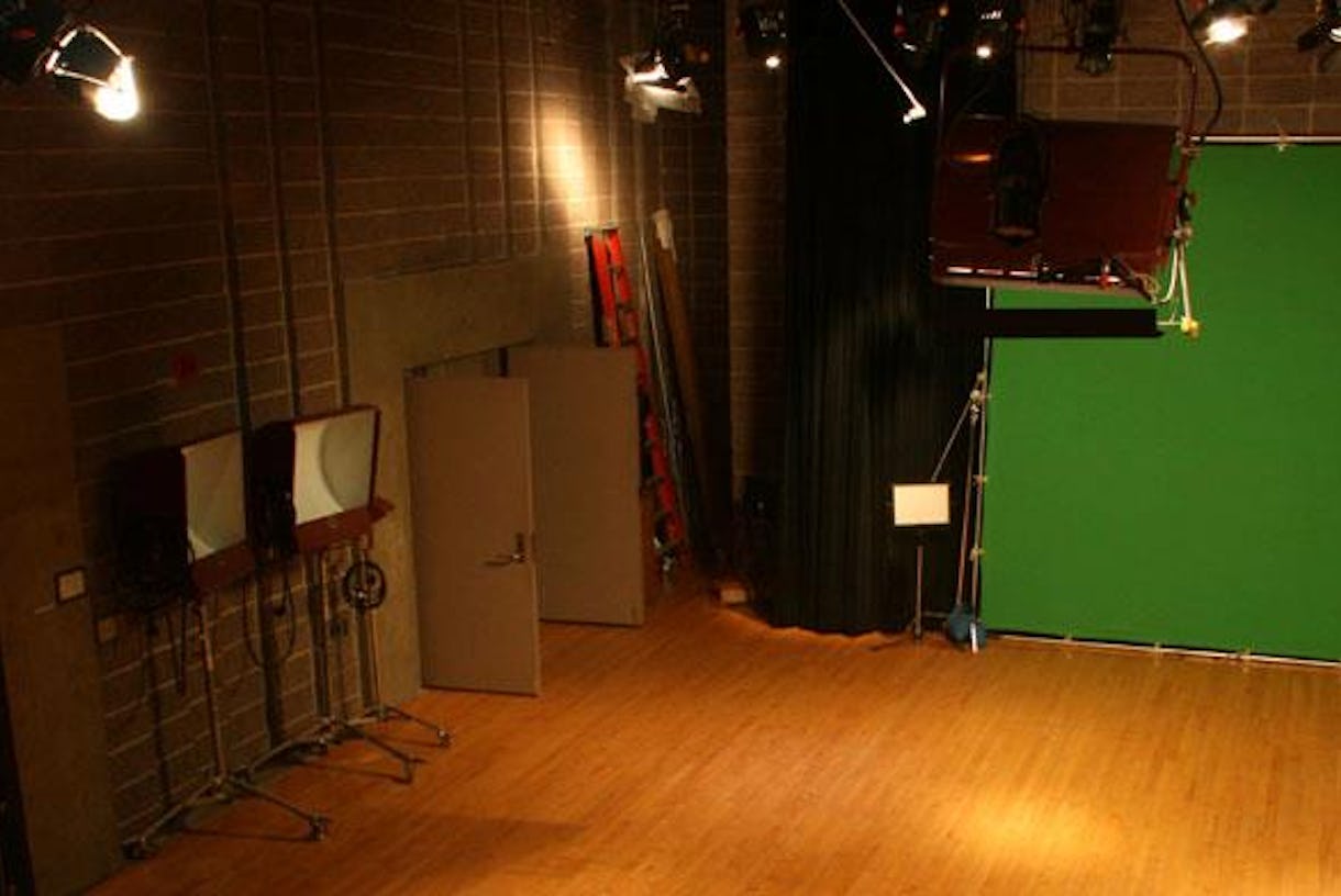 Downtown Studio Sound Stage with Exposed Brick & Infrastructure