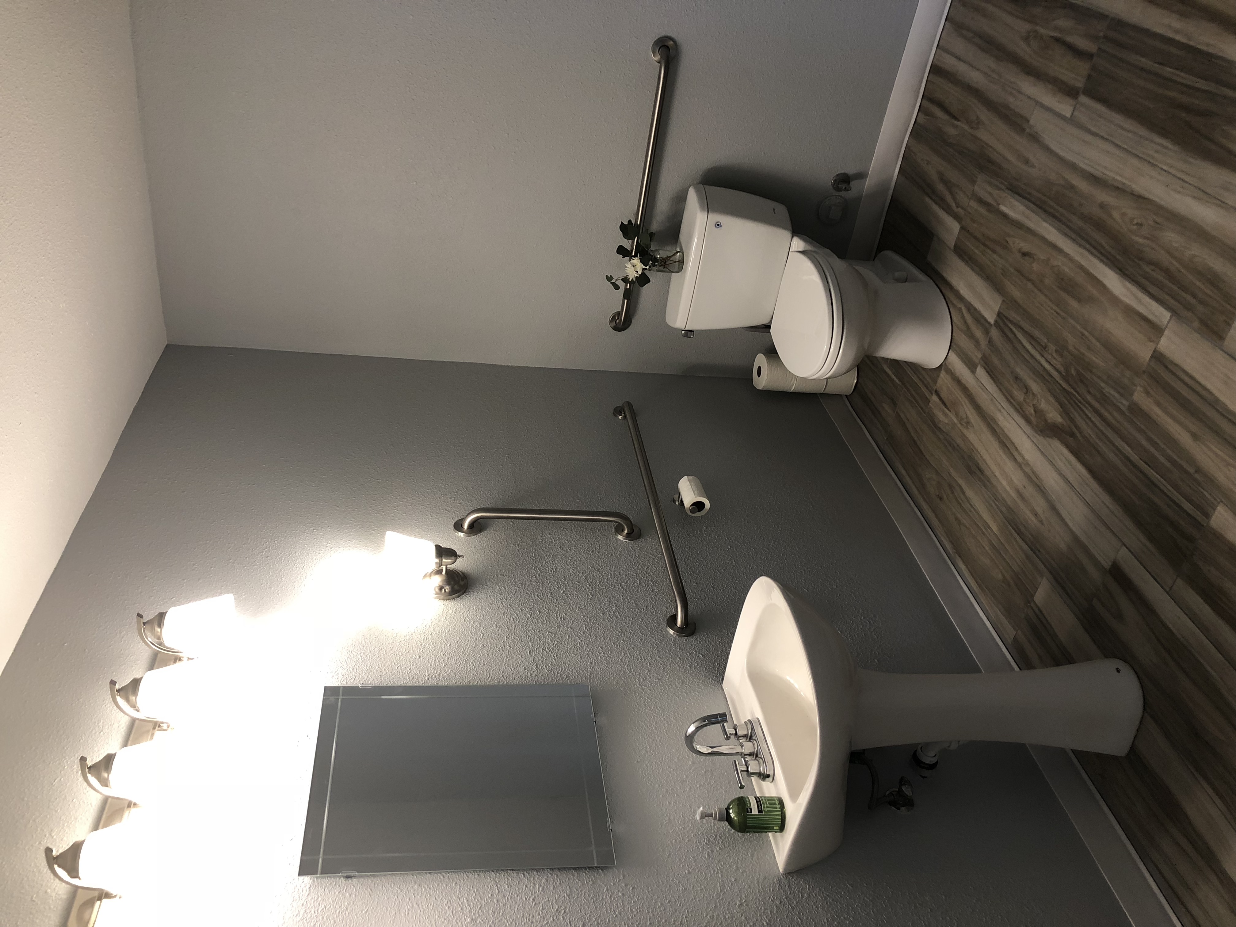 New Gym with Exposed Brick