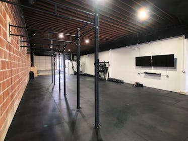New Gym with Exposed Brick
