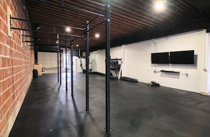 New Gym with Exposed Brick