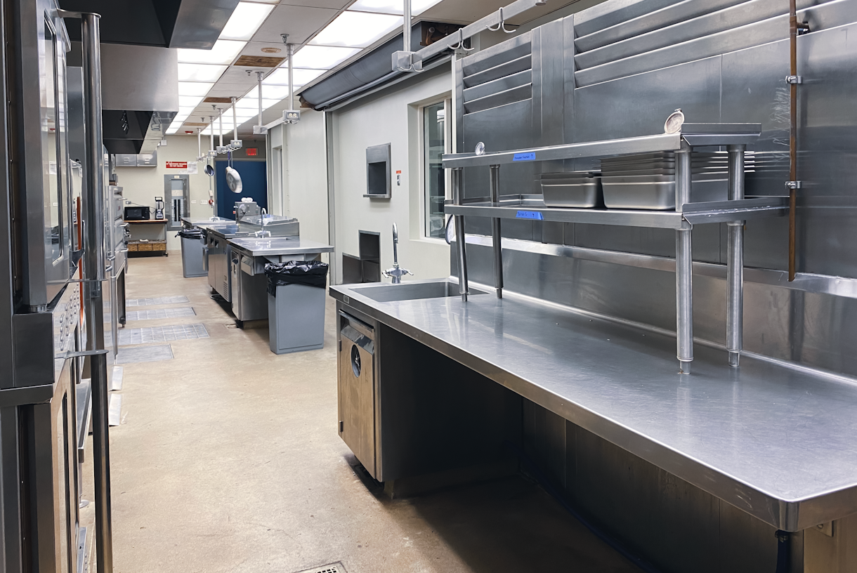 Grade A Commercial Kitchen in Production Facility