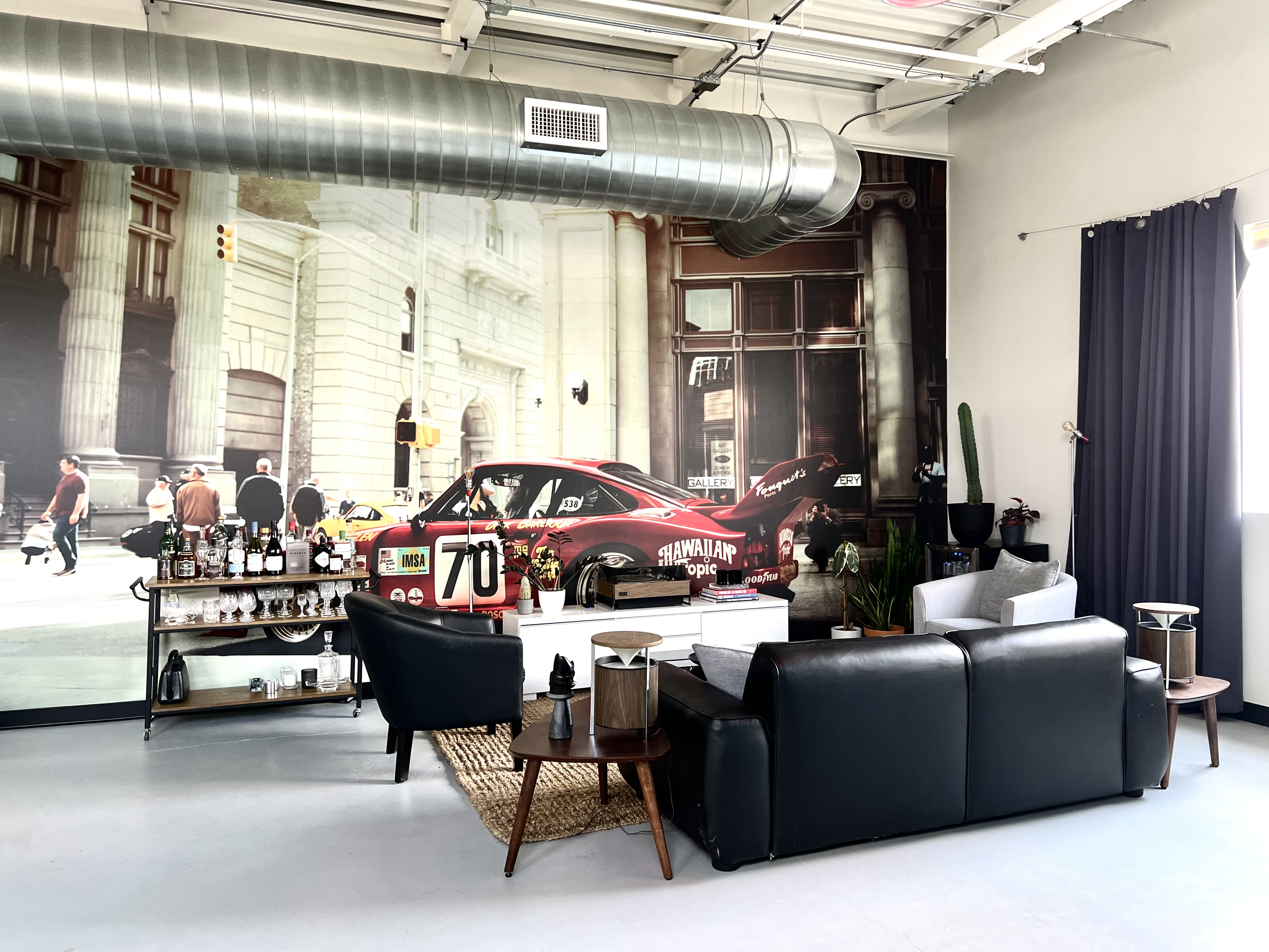 Modern Studio with Masculine Feel 