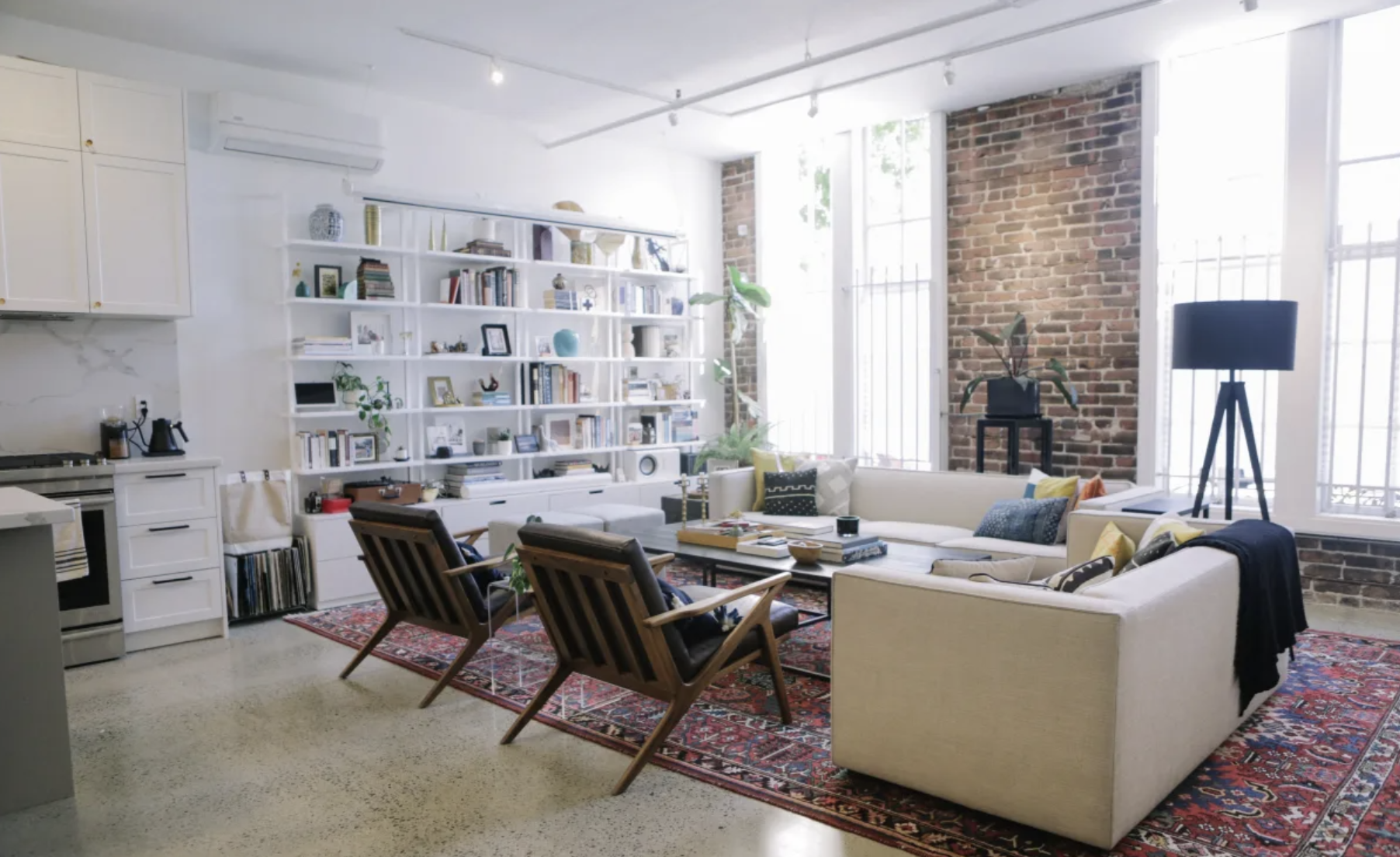  Bright & Trendy Oakland Loft with Brick Wall