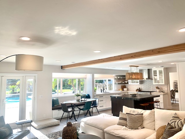 Bright, Fresh, Modern, Minimalist, West Facing with Tropical Entertainers Backyard 