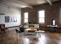 Bright Studio Loft with Exposed Brick and Open Layout