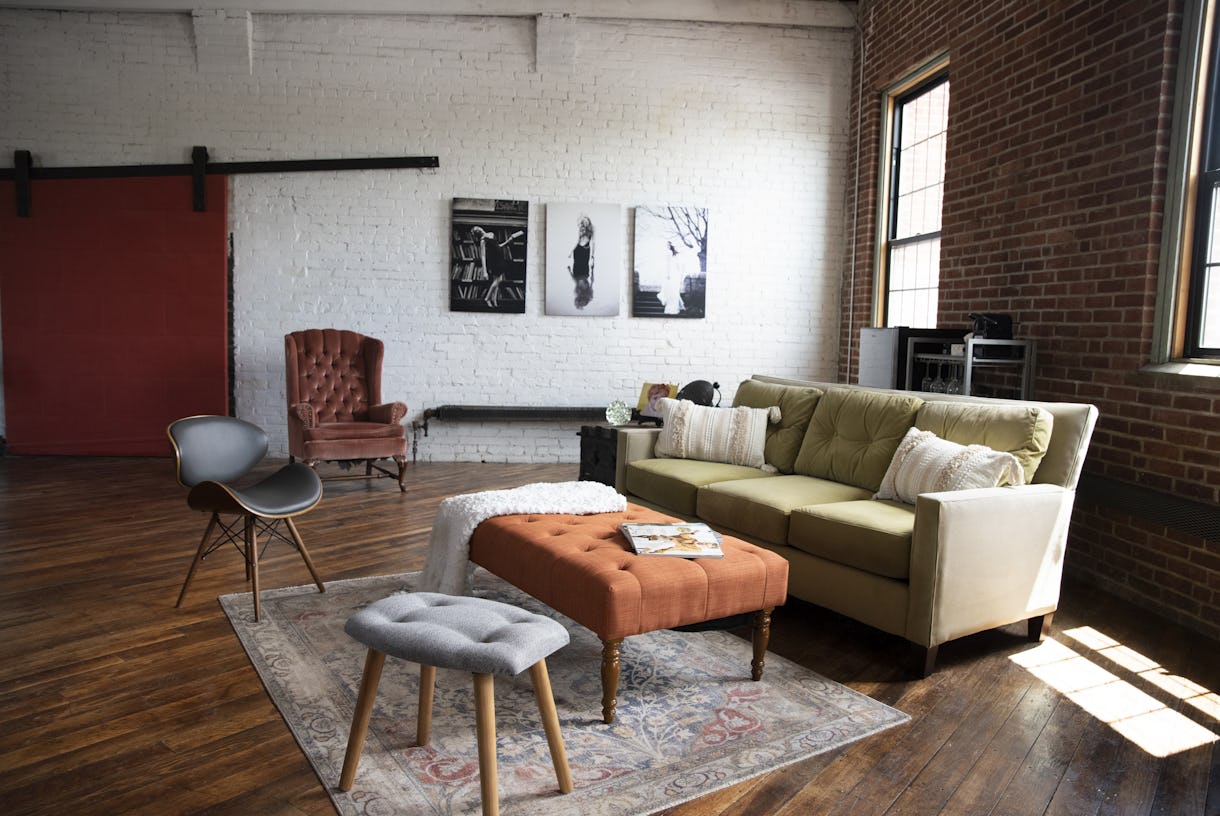 Bright Studio Loft with Exposed Brick and Open Layout